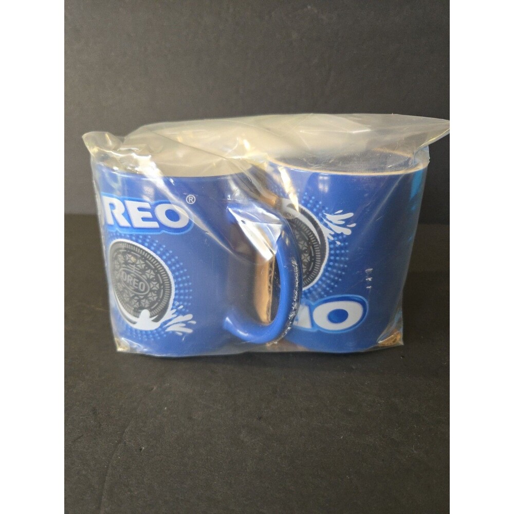 OREO Coffee Mugs 12oz New Twist Lick Dunk Cups Set Of 2